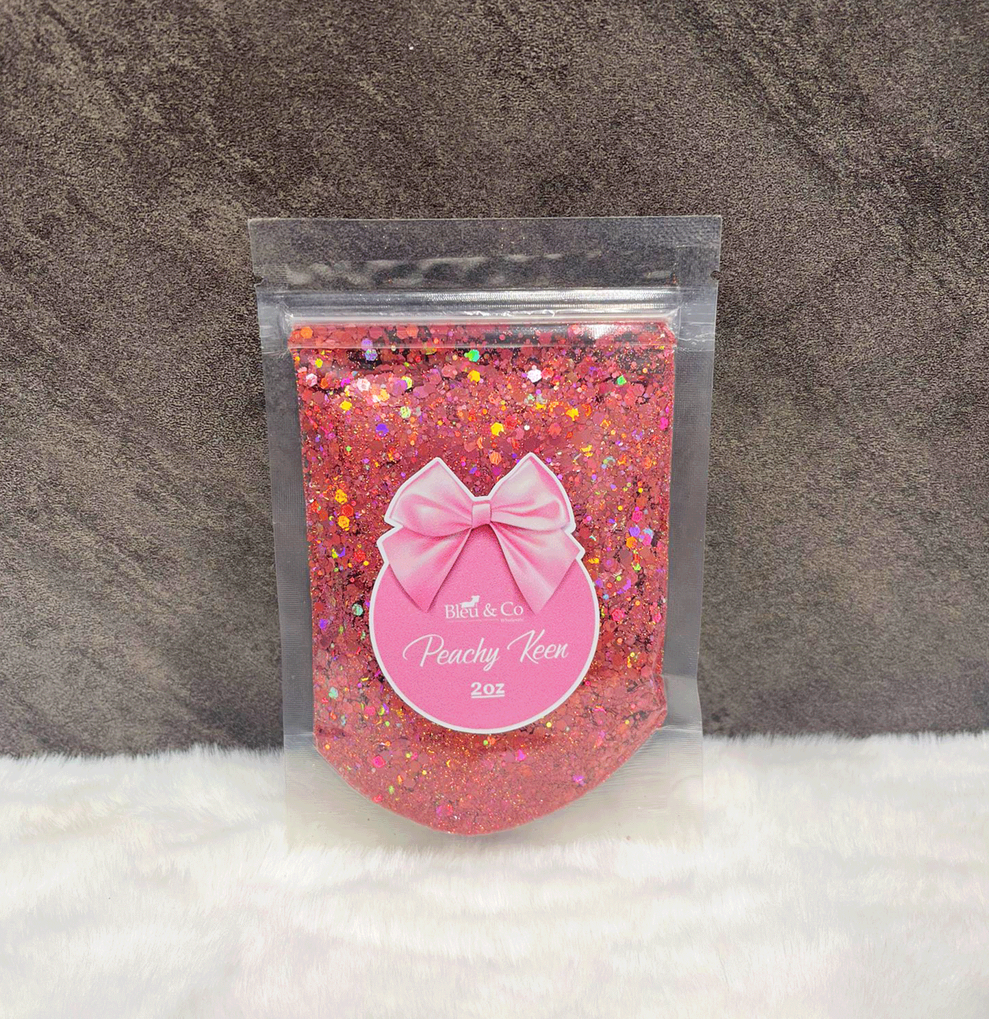 Peachy Keen - Chunky Glitter