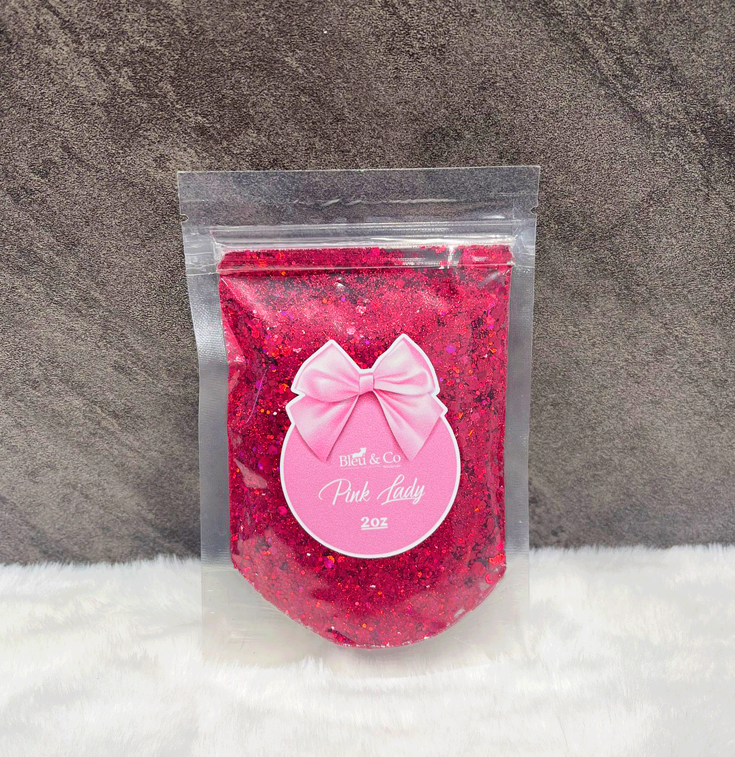 Pink Lady - Chunky Glitter