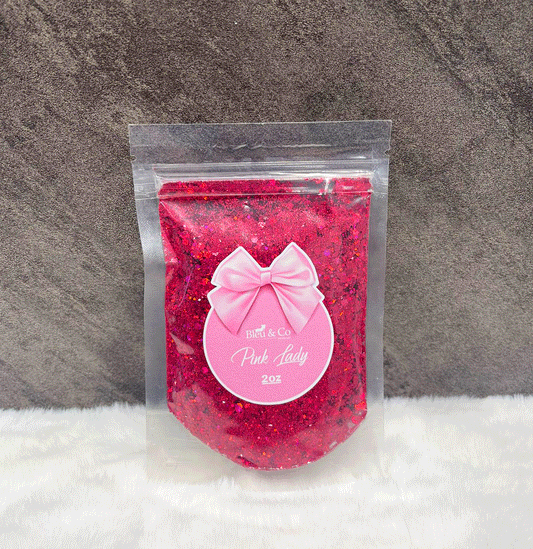 Pink Lady - Chunky Glitter