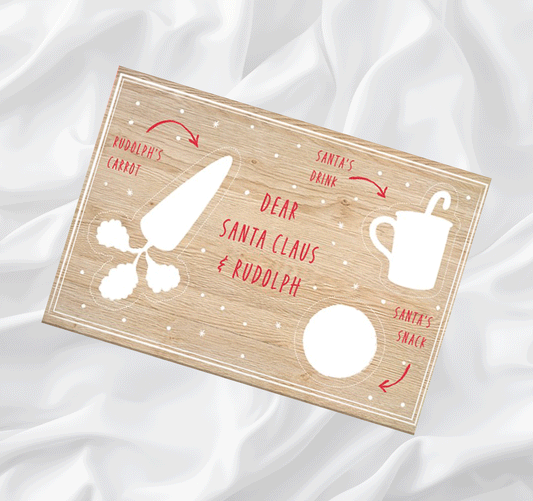 Santa Snack Board